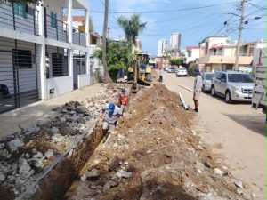 JUMAPAM reporta avance del 50% en renovación de red de agua en la calle Estadio