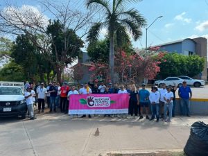JUMAPAM recolecta 14 metros cúbicos de basura en Lomas del Ébano y Simón Jiménez
