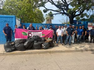 Recolectan 220 costales de basura durante la Jornada “Mazatlán Te Quiero Limpio”