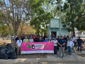 JUMAPAM fortalece la limpieza de San Jorge y Costa Dorada con la jornada “Mazatlán Te Quiero Limpio”