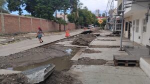JUMAPAM reprograma trabajos de bacheo y rehabilitación por las lluvias registradas