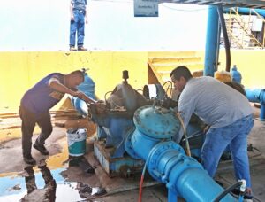 JUMAPAM refuerza mantenimiento preventivo al Rebombeo Juárez