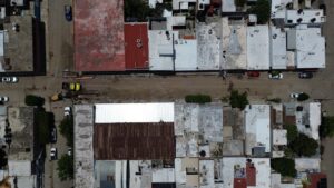 JUMAPAM avanza en la rehabilitación del alcantarillado en la colonia Olímpica