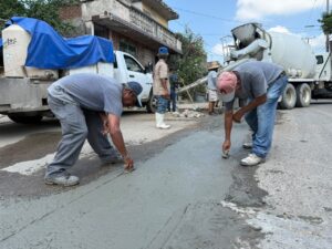 JUMAPAM concluye rehabilitación de alcantarillado y avanza con reposición de pavimento en Pérez Arce