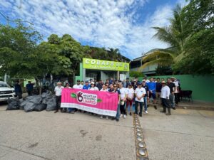 JUMAPAM realiza con éxito la jornada “Mazatlán Te Quiero Limpio” en Las Mañanitas y recolecta 560 costales de desechos