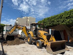 JUMAPAM rehabilita red de atarjeas en calle Playa Las Hadas, en Playa Sur