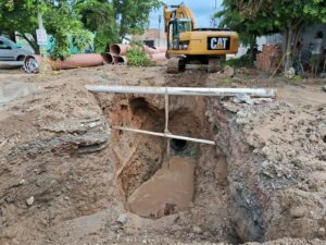 Avanza 15% la rehabilitación del Colector Nishizawa en La Campiña*