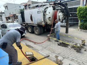 JUMAPAM realiza 316 acciones de mantenimiento a redes hidrosanitarias en una semana*